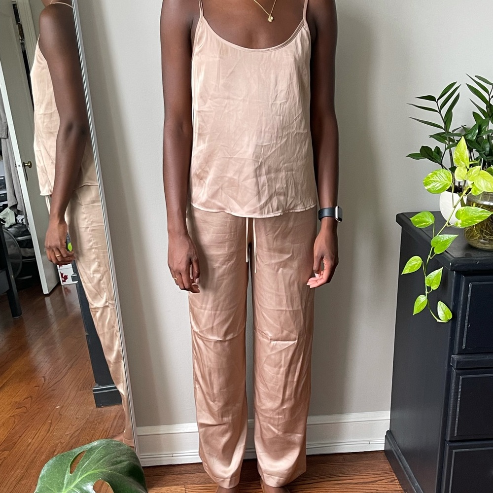 Zara Silky Pajama Set